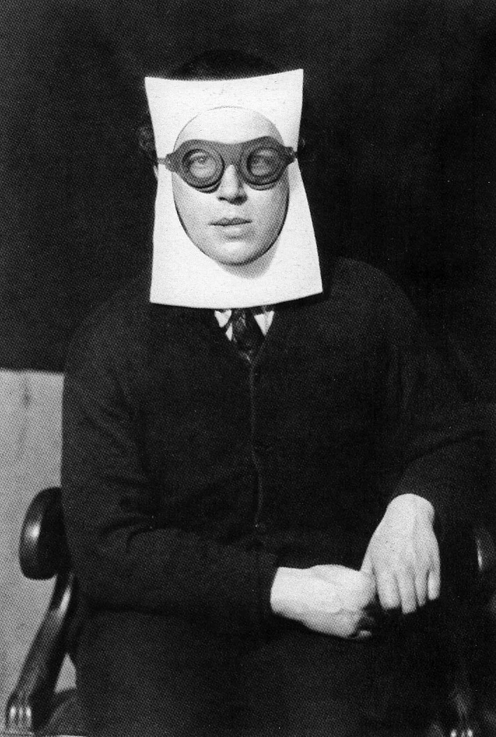 Portrait of André Breton, Man Ray